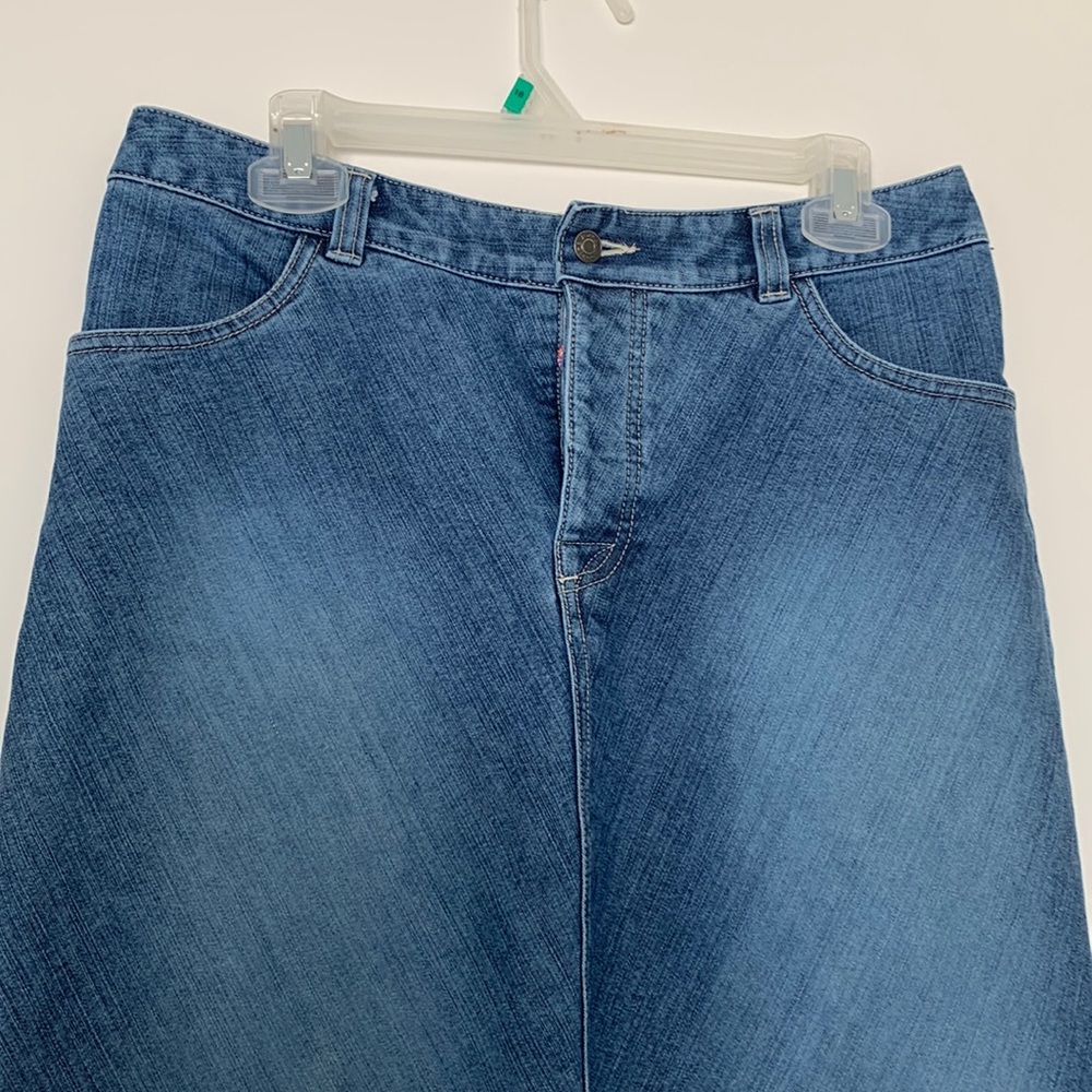 MIDI Denim Skirt - Picture 2 of 10